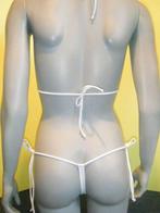 Octopus string bikini wit 32 34 (P), Kleding | Dames, Verzenden, Nieuw, Wit, Bikini