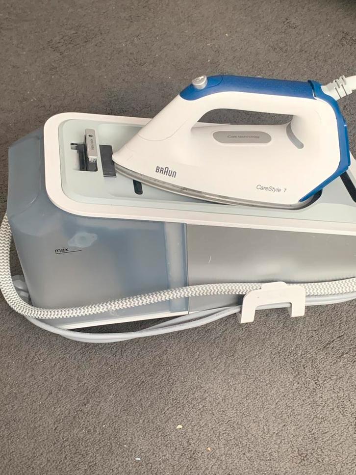 Braun CareStyle 7 stoomgenerator – stoom defect / lekt water, Elektronische apparatuur, Strijkijzers en Strijkplanken, Zo goed als nieuw