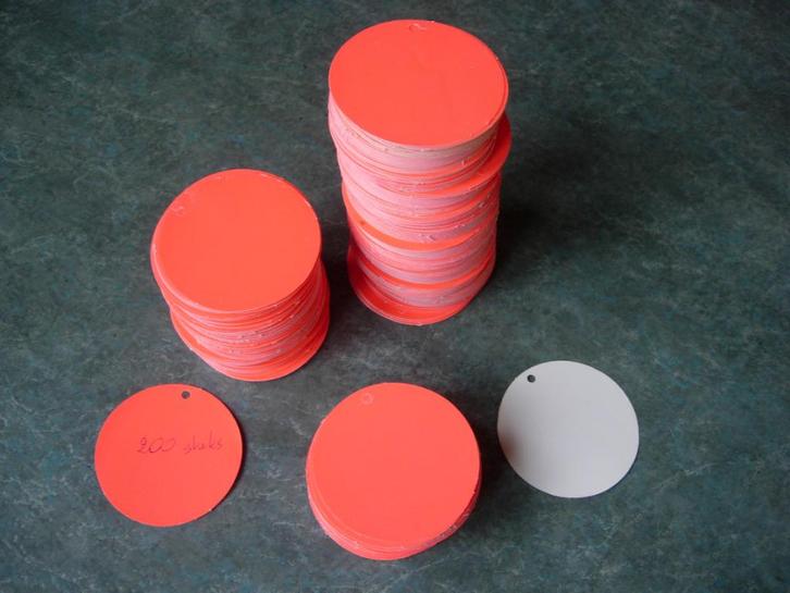 Schiet- of tagetiketten, Zakelijke goederen, Overige Zakelijke goederen, Ophalen of Verzenden