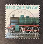 3960 gestempeld, Timbres & Monnaies, Timbres | Europe | Belgique, Trains, Avec timbre, Affranchi, Timbre-poste