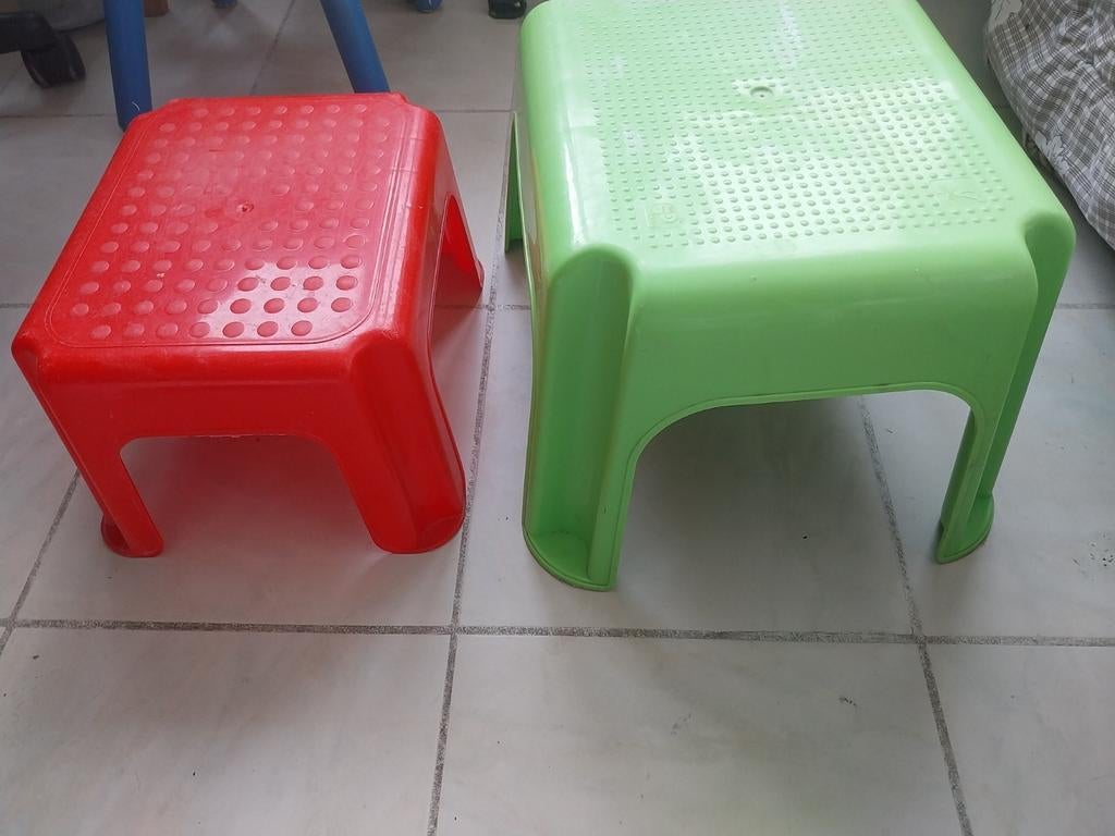 Set de deux tabourets, Enlèvement, Comme neuf