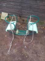 Dubbele schommel, Kinderen en Baby's, Speelgoed | Buiten | Speeltoestellen, Ophalen, Schommel