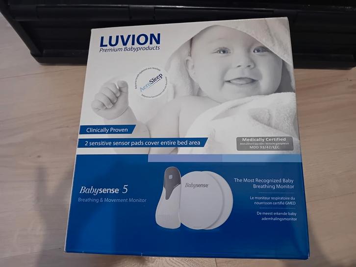 Luvion Babysense 5, adem en bewegingsmonitor, Kinderen en Baby's, Babyfoons, Ophalen of Verzenden