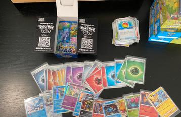 100 Pokémon GO Japanse booster box kaarten met hits beschikbaar voor biedingen