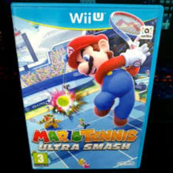 Wii U Mario Tennis Ultra Smash-spel.