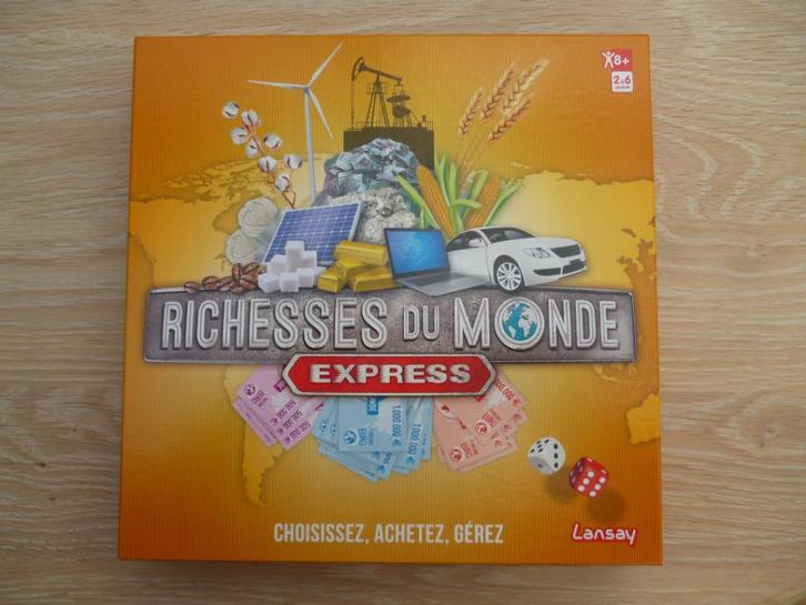 Richesses du Monde -neuf - Version express, Hobby en Vrije tijd, Gezelschapsspellen | Bordspellen, Nieuw, Ophalen of Verzenden