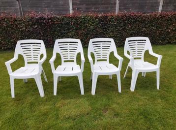 Set van 4 tuinstoelen  beschikbaar voor biedingen