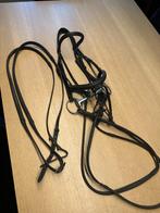 Bridon en cuir noir - taille cob, Animaux & Accessoires, Chevaux & Poneys | Brides & Harnachement, Enlèvement ou Envoi, Utilisé