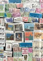 lot van 100 oude postzegels van Danmark ,,zie foto"s ,, ook, Verzenden, Overige landen, Gestempeld