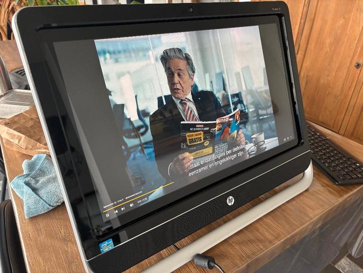 HP Pavilion 23" — i5 — SSD1TB Samsung — Touchscreen — Klaar, Computers en Software, Desktop Pc's, Gebruikt, 2 tot 3 Ghz, SSD, 4 GB