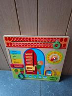 Houten kalender/ weerkalender/ week- maanden, Ophalen, Zo goed als nieuw, Taal en Lezen