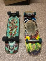 1 cruiser en 1 gebruikt (gebroken) deck, Sport en Fitness, Skateboarden, Ophalen, Zo goed als nieuw