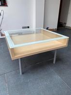 Salon tafel, Huis en Inrichting, Ophalen, 50 tot 100 cm, Modern retro, Vierkant