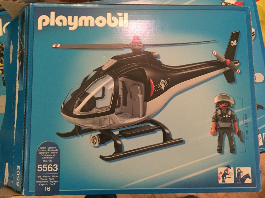 Pef Larry Belmont elektrode ② Playmobil 5563 Politie helikopter — Speelgoed | Playmobil — 2dehands