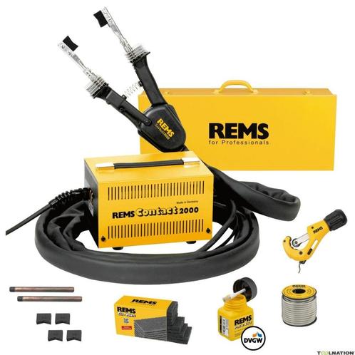 REMS 164050 R220 Appareil à souder électrique Contact 2000 S, Doe-het-zelf en Bouw, Gereedschap | Overige machines, Zo goed als nieuw