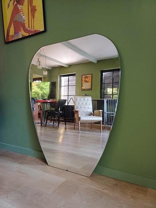 Grote vintage spiegel, Huis en Inrichting, Woonaccessoires | Spiegels, Ophalen