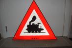 verkeersbord onbewaakte overweg vintage, Ophalen of Verzenden, Gebruikt, Fleischmann