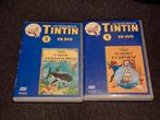 2 dvd´s Tintin (kuifje, Hergé), Europees, Tekenfilm, Alle leeftijden, Ophalen of Verzenden