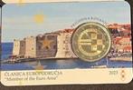 Kroatië coincard 2 euro 2023 lid EU, Postzegels en Munten, Verzenden, Overige landen, 2 euro, Setje