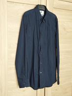 Hemd donkerblauw Bel en bo maat 37/38, Kleding | Heren, Ophalen of Verzenden, Zo goed als nieuw, Blauw, Bel & Bo