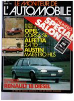 LE MONITEUR AUTOMOBILE 785:(dec83) CORSA SR - R18 - MAESTRO, Utilisé, Enlèvement ou Envoi, Collectif