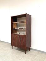 Vintage midcentury highboard/wandkast, Huis en Inrichting, Ophalen, Gebruikt