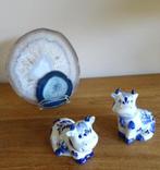 Blue Delft Odeco, handbeschilderd peper en zout setje, Ophalen of Verzenden