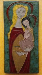 Keramiek Ter Ignis Oostende Maria met kind, Antiek en Kunst, Antiek | Religieuze voorwerpen, Ophalen of Verzenden
