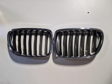 Grille chroom SET BMW 5 serie - gebruikt E60 - 10627110 1062 beschikbaar voor biedingen