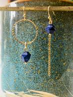 Assymetrische oorbellen Lapis Lazuli, Enlèvement ou Envoi