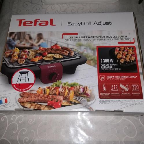 Tefal easy grill adjust splinternieuw in doos BG90F514, Electroménager, Appareils à gourmet, Neuf, Enlèvement