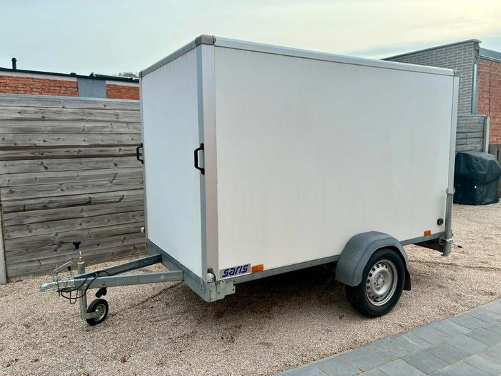 Gesloten aanhangwagen Saris, Auto diversen, Aanhangers en Bagagewagens, Gebruikt, Ophalen