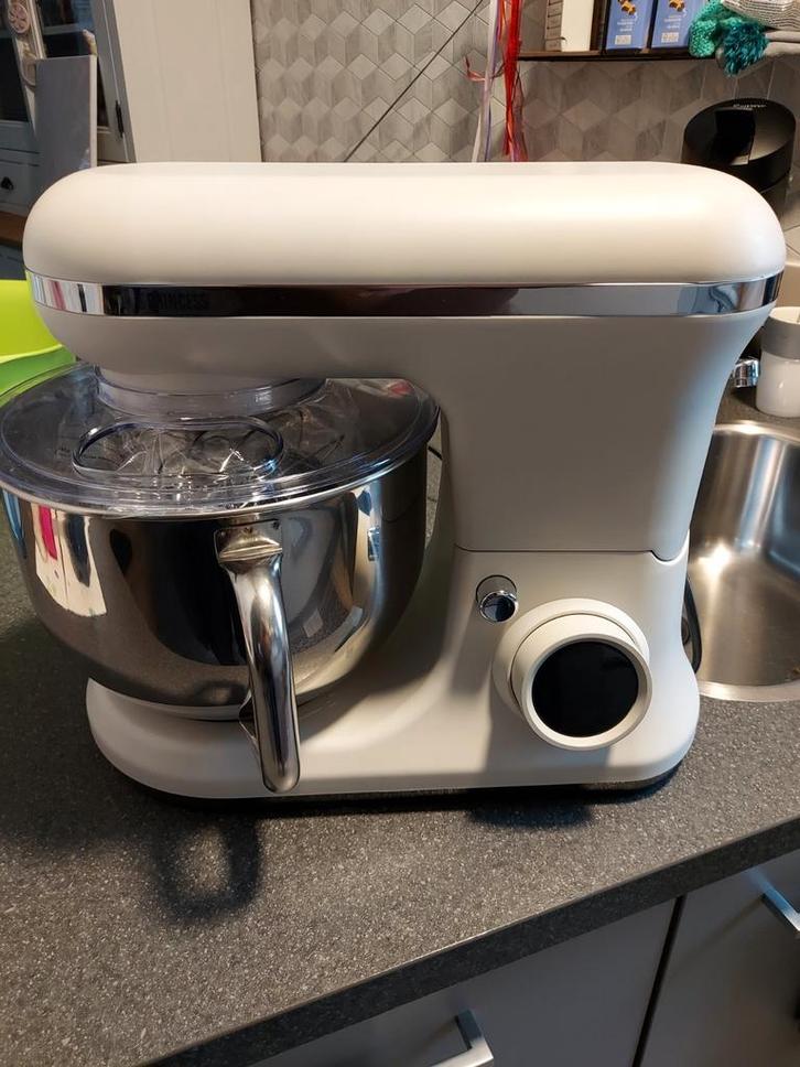keuken mixer/robot met ijs bucket.2x gebruikt. nieuw !, Elektronische apparatuur, Keukenmixers, Nieuw, 1 tot 2 liter, 3 snelheden of meer
