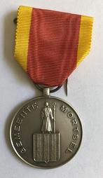 Medaille Gemeente Mortsel Markt 30 jarig Ambtsjubileum, Postzegels en Munten, Penningen en Medailles, Ophalen of Verzenden, Zilver
