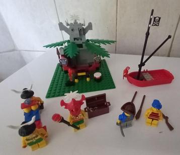 LEGO SYSTEM 6262 King Kahuka’s Throne Vintage et rare, Enlèvement ou Envoi, Utilisé, Ensemble complet, Lego