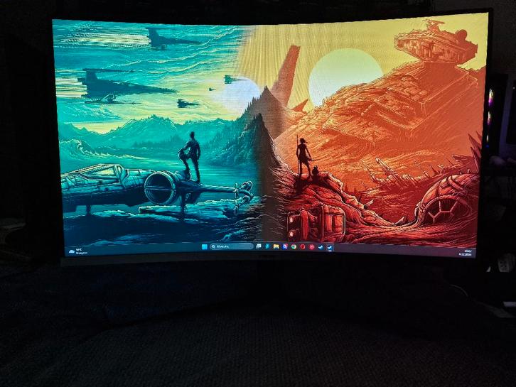 Monitor Samsung 32" C32R500FHP + HDMI, Computers en Software, Monitoren, Zo goed als nieuw, 61 t/m 100 Hz, HDMI, Gaming, Hoofdtelefoonaansluiting