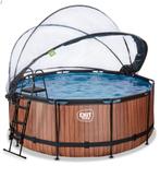 Buisvormig zwembad, Tuin en Terras, Gebruikt, Rond, 300 cm of meer, Opzetzwembad