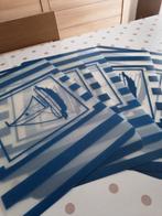 6 placemats thema zeilboot, Huis en Inrichting, Woonaccessoires | Onderzetters, Ophalen of Verzenden, Zo goed als nieuw
