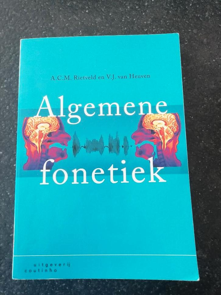 boek Algemene fonetiek, Boeken, Studieboeken en Cursussen, Gelezen, Hogeschool, Ophalen