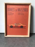 Cadre impression sur bois The Dukes of Hazzard (Shérif, fais, Antiquités & Art, Art | Dessins & Photographie, Enlèvement