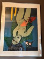 litho Corneille (1922-2010) - La femme au chat I   opl. 9/10, Enlèvement