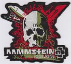 Rammstein Reise Reise stoffen opstrijk patch embleem #2, Verzamelen, Verzenden, Nieuw, Kleding