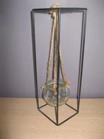 Metalen plantenhouder in prima staat, Tuin en Terras, Binnen, Ophalen of Verzenden, Zo goed als nieuw, Minder dan 40 cm