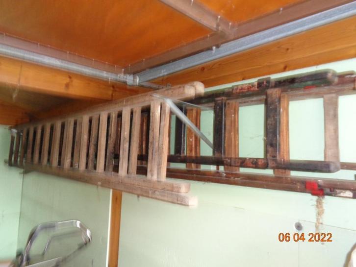 2 échelles, Bricolage & Construction, Échelles & Escaliers, Utilisé, Échelle, 4 mètres ou plus, Enlèvement