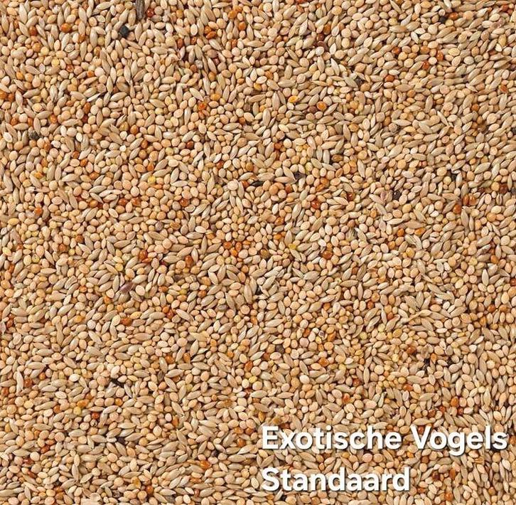 Exotische vogels standaard - 5kg uitgepond - vogelvoer, Dieren en Toebehoren, Vogels | Toebehoren, Nieuw, Ophalen