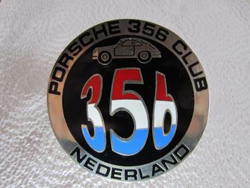 Porsche 356 CLUB NEDERLAND-embleem beschikbaar voor biedingen