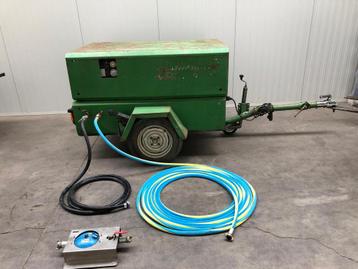 Mobiele compressor beschikbaar voor biedingen