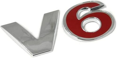 Volkswagen achterlogo chroom | V6 | Nieuw, Auto diversen, Tuning en Styling, Verzenden