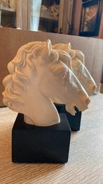 2 sculputeren - paardenhoofd, Antiek en Kunst, Ophalen