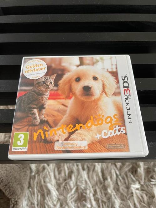 nintendogs + cats: Golden Retriever & New Friends, Consoles de jeu & Jeux vidéo, Jeux | Nintendo 2DS & 3DS, Comme neuf, Simulation
